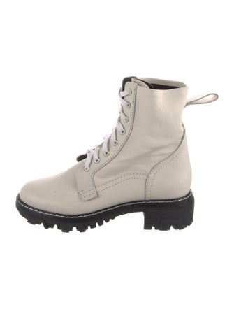 Rag & Bone Leather Combat Boots