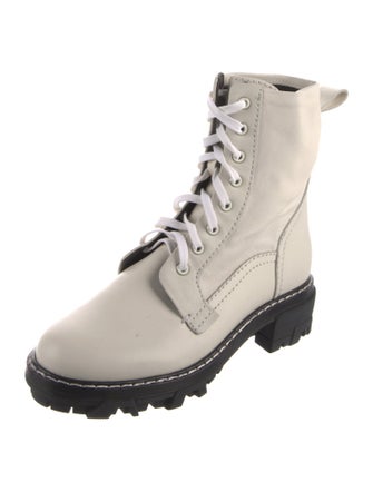 Rag & Bone Leather Combat Boots