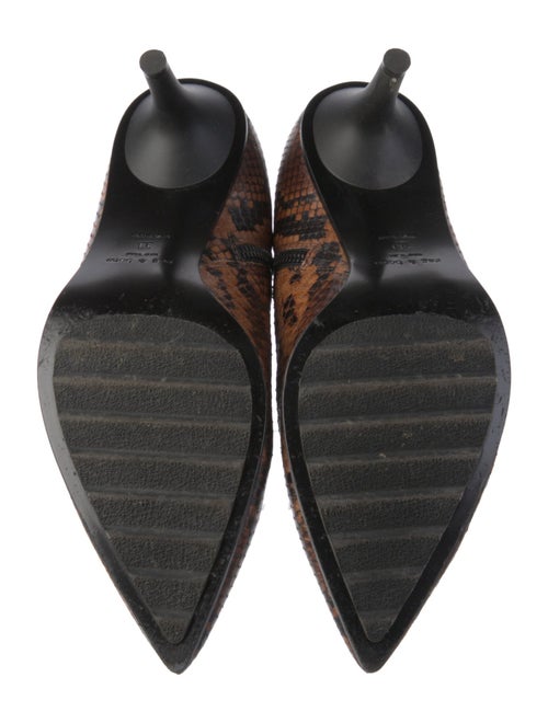 Rag & Bone Leather Animal Print Boots