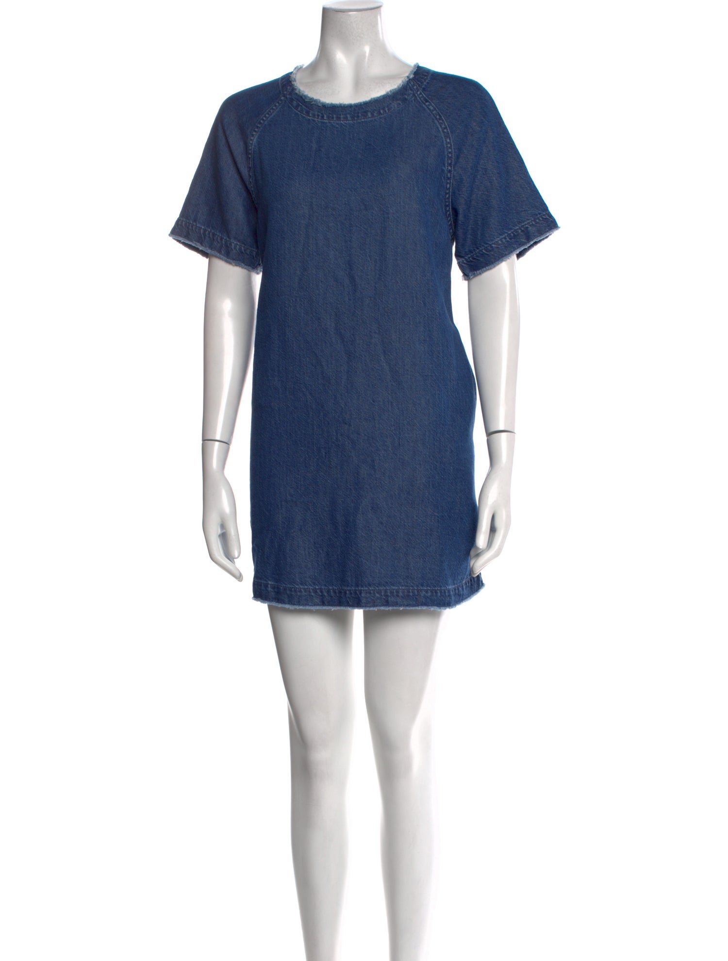 Rag & Bone Scoop Neck Mini Dress