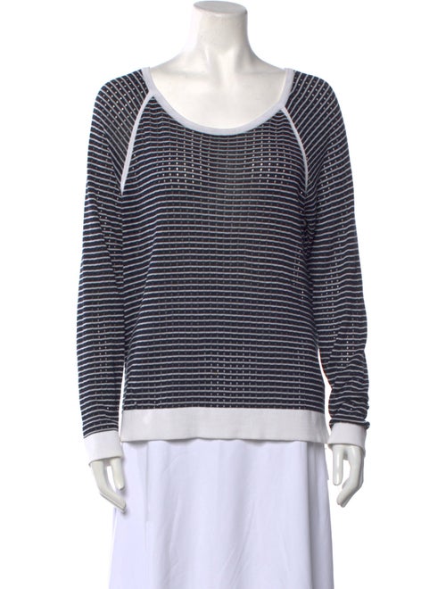 Rag & Bone Striped Scoop Neck Sweater