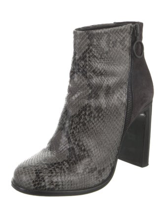 Rag & Bone Leather Animal Print Boots