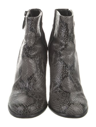 Rag & Bone Leather Animal Print Boots