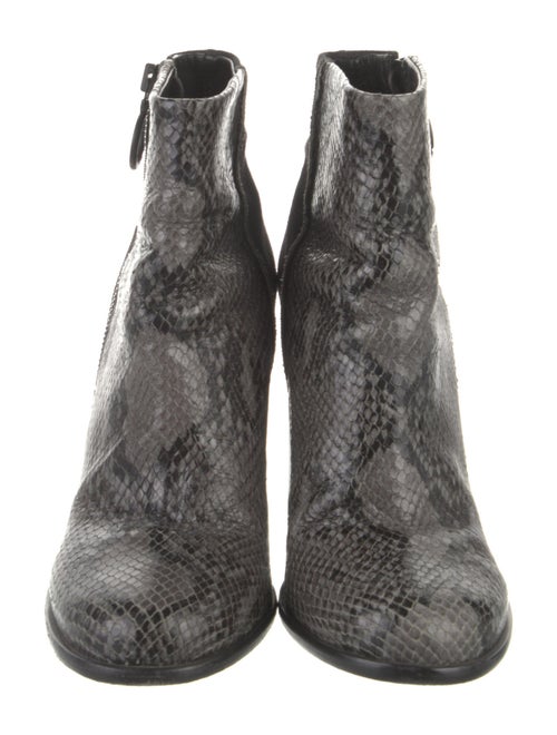Rag & Bone Leather Animal Print Boots