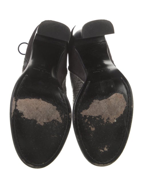 Rag & Bone Leather Animal Print Boots