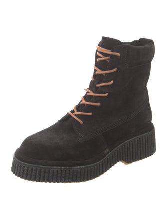 Rag & Bone Suede Combat Boots