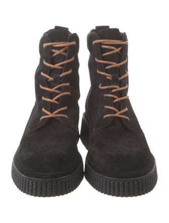 Rag & Bone Suede Combat Boots