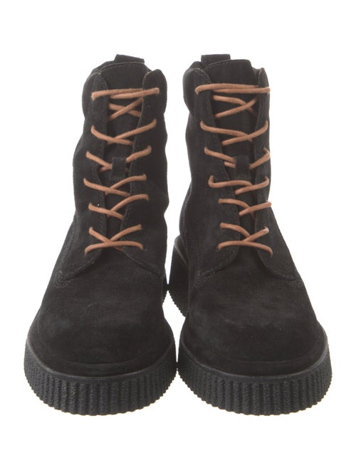 Rag & Bone Suede Combat Boots