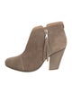 Rag & Bone Suede Tassel Accents Boots