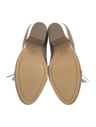 Rag & Bone Suede Tassel Accents Boots