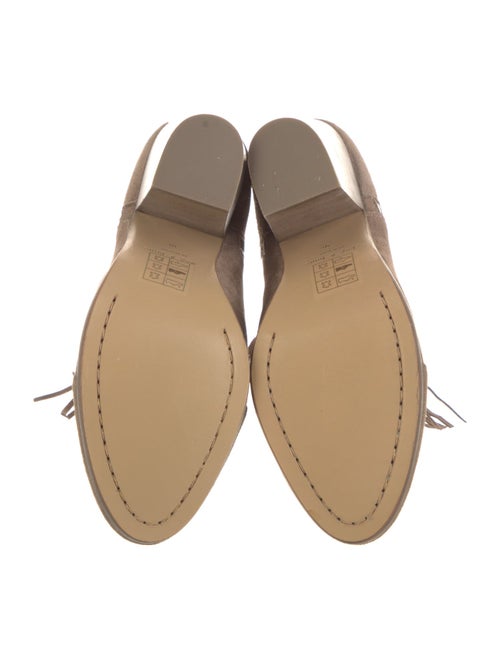 Rag & Bone Suede Tassel Accents Boots