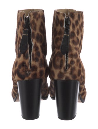 Rag & Bone Ponyhair Animal Print Boots