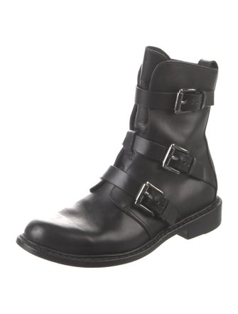 Rag & Bone Leather Combat Boots
