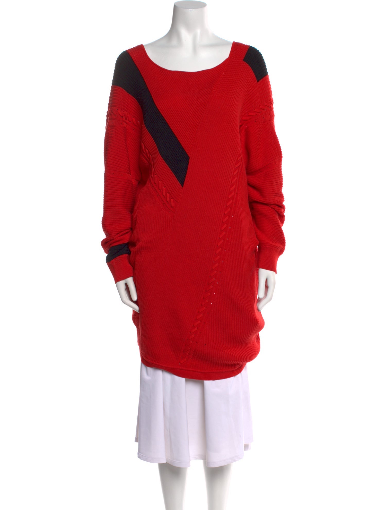 Rag & Bone Bateau Neckline Mini Dress