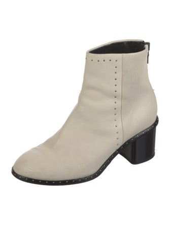 Rag & Bone Leather Studded Accents Boots