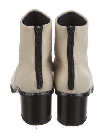 Rag & Bone Leather Studded Accents Boots