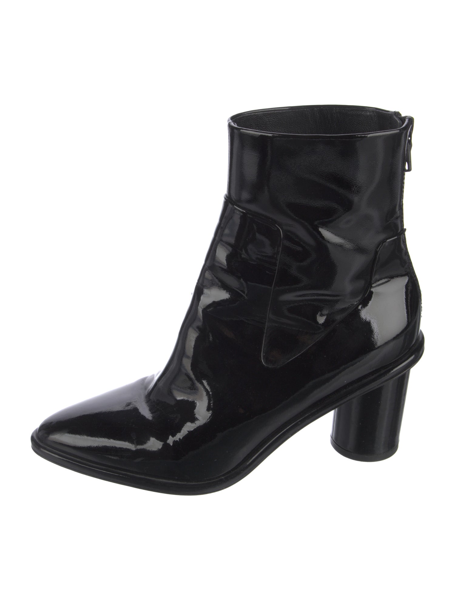 Loeffler Randall Rag & Bone Patent Leather Mid-Calf Boots