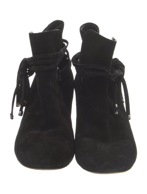 Rag & Bone Suede Fringe Trim Accent Boots