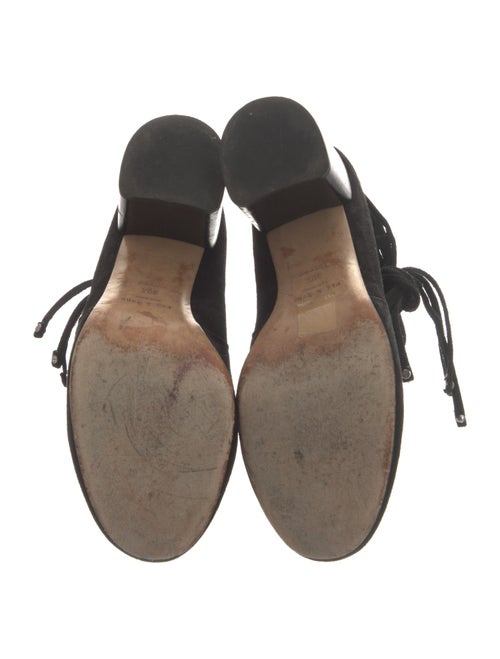 Rag & Bone Suede Fringe Trim Accent Boots