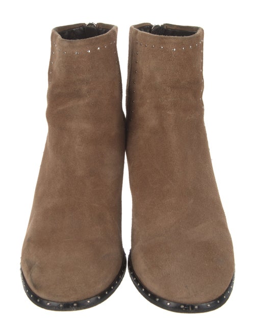 Rag & Bone Suede Studded Accents Boots