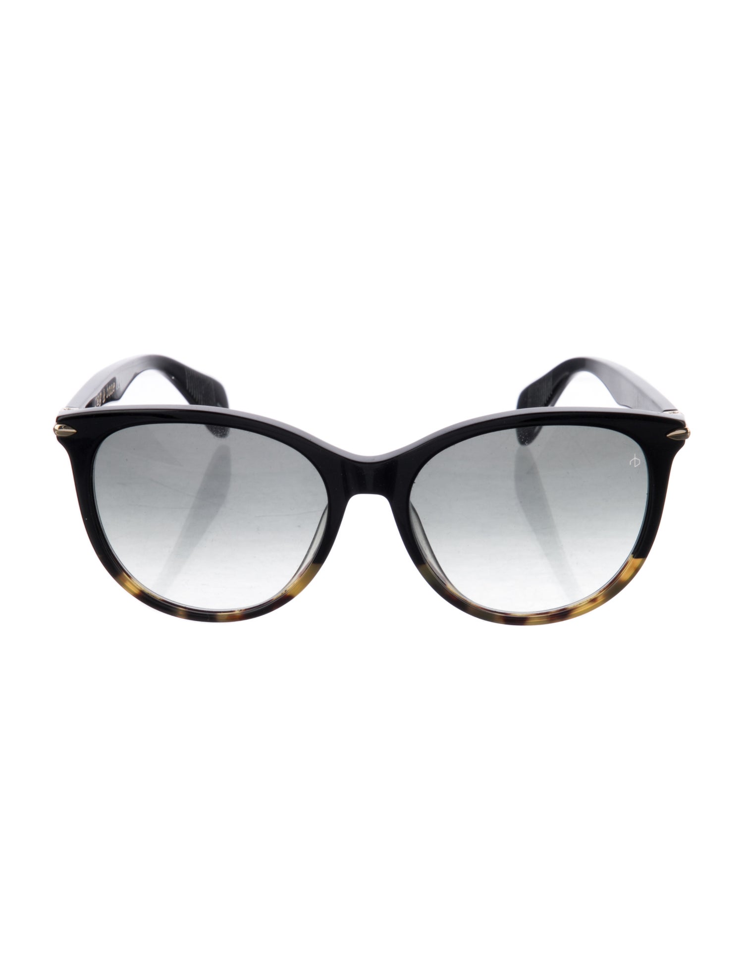 Rag & Bone Round Gradient Sunglasses