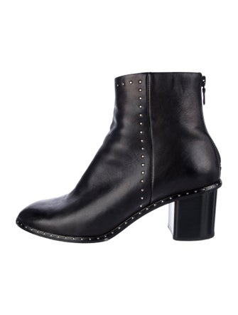 Rag & Bone Leather Studded Accents Boots