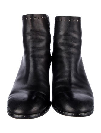 Rag & Bone Leather Studded Accents Boots