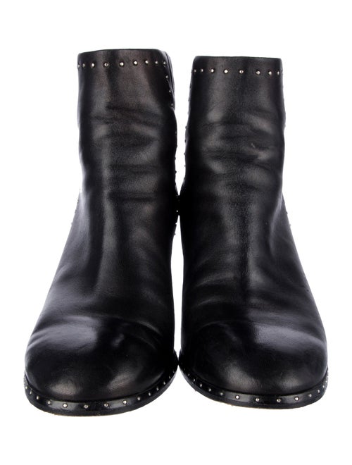 Rag & Bone Leather Studded Accents Boots