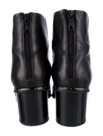 Rag & Bone Leather Studded Accents Boots