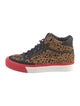 Rag & Bone Suede Animal Print Sneakers