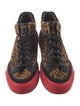 Rag & Bone Suede Animal Print Sneakers