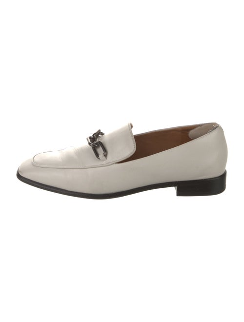 Rag & Bone Leather Chain-Link Accents Loafers