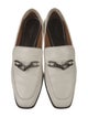 Rag & Bone Leather Chain-Link Accents Loafers