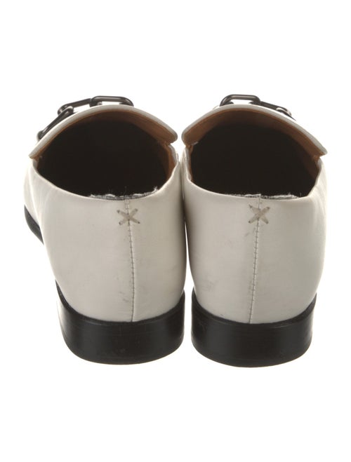 Rag & Bone Leather Chain-Link Accents Loafers