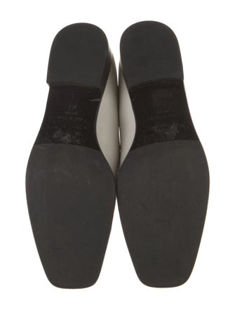 Rag & Bone Leather Chain-Link Accents Loafers