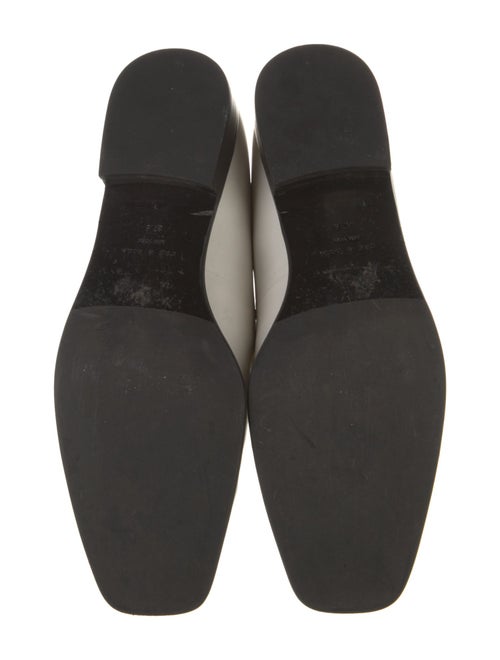 Rag & Bone Leather Chain-Link Accents Loafers