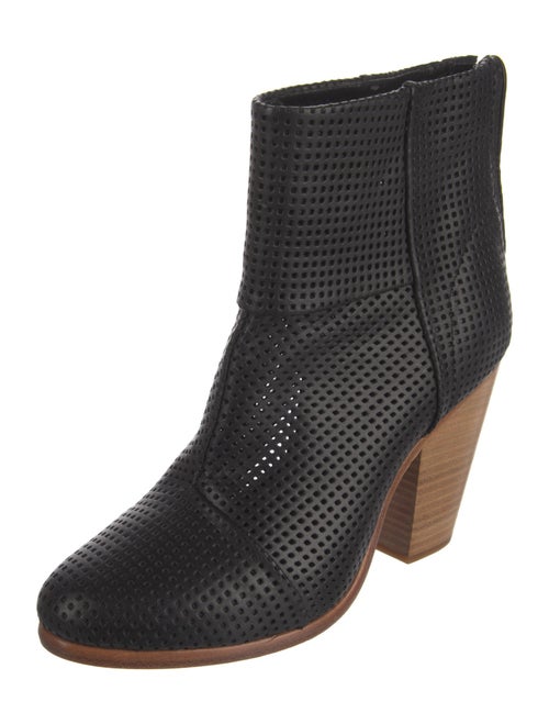 Rag & Bone Leather Lasercut Accents Boots