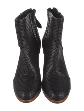 Rag & Bone Leather Lasercut Accents Boots