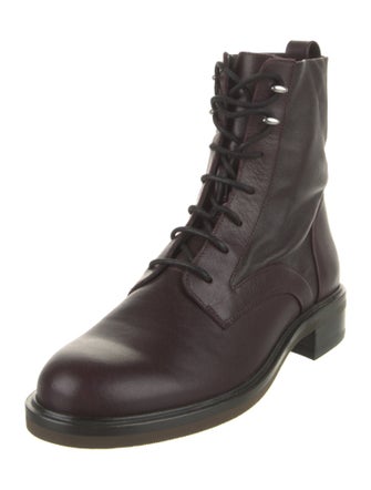 Rag & Bone Leather Combat Boots