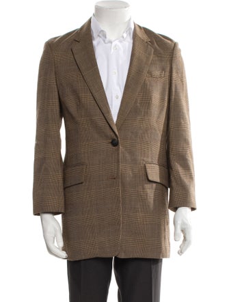 Rag & Bone Plaid Print Blazer