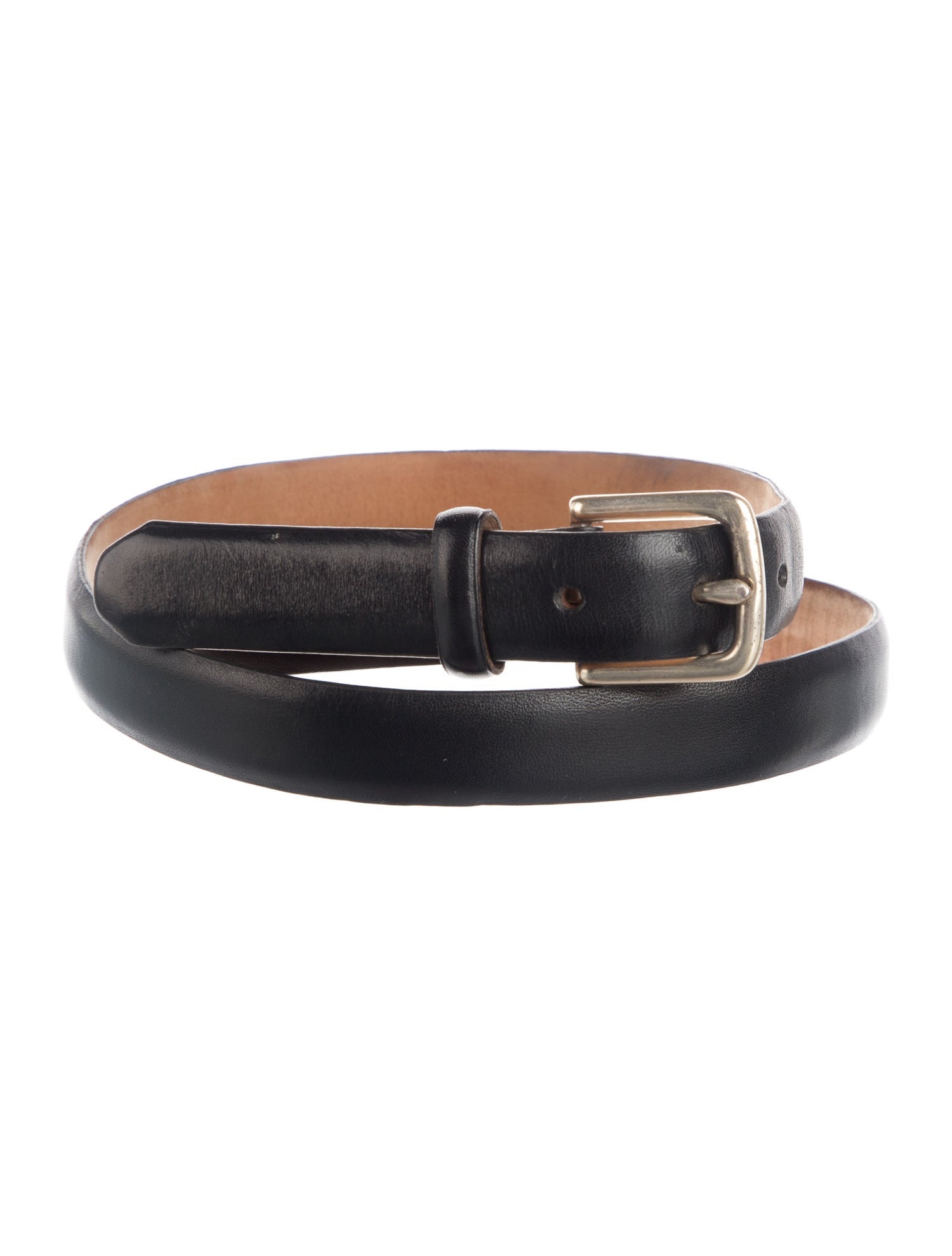 Rag & Bone Skinny Leather Waist Belt