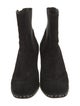 Rag & Bone Suede Studded Accents Chelsea Boots