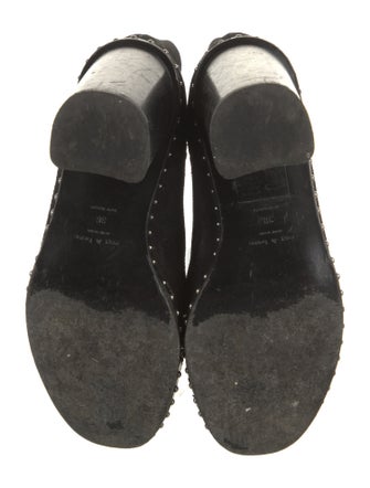 Rag & Bone Suede Studded Accents Chelsea Boots