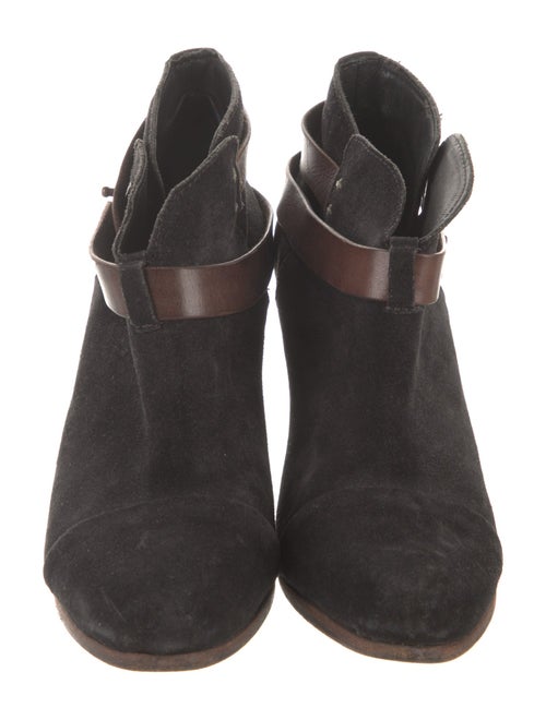 Rag & Bone Suede Leather Trim Embellishment Boots