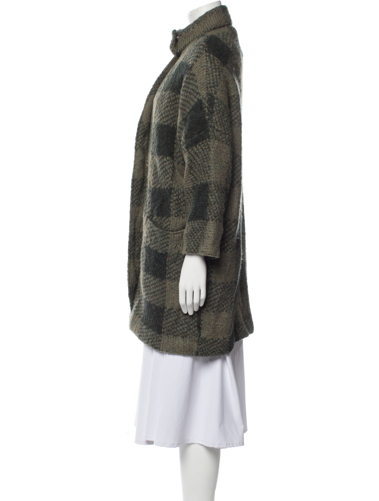 Rag & Bone Plaid Print Coat