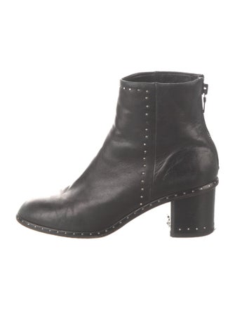 Rag & Bone Leather Studded Accents Boots