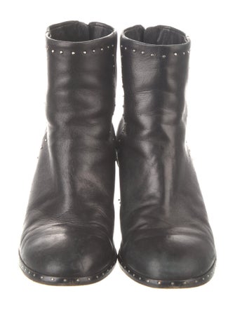 Rag & Bone Leather Studded Accents Boots
