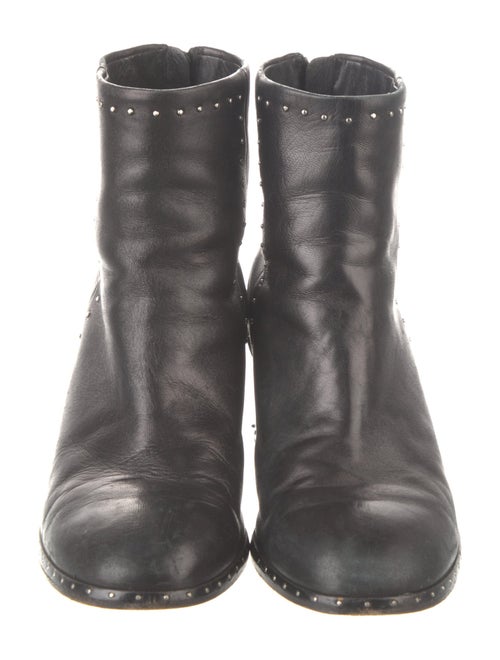 Rag & Bone Leather Studded Accents Boots