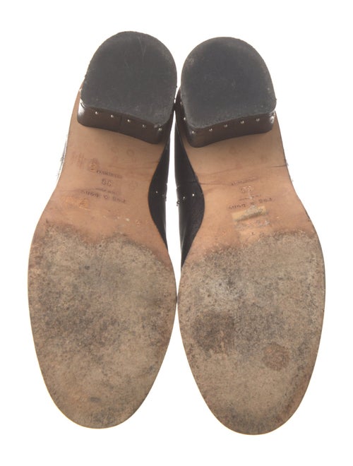 Rag & Bone Leather Studded Accents Boots