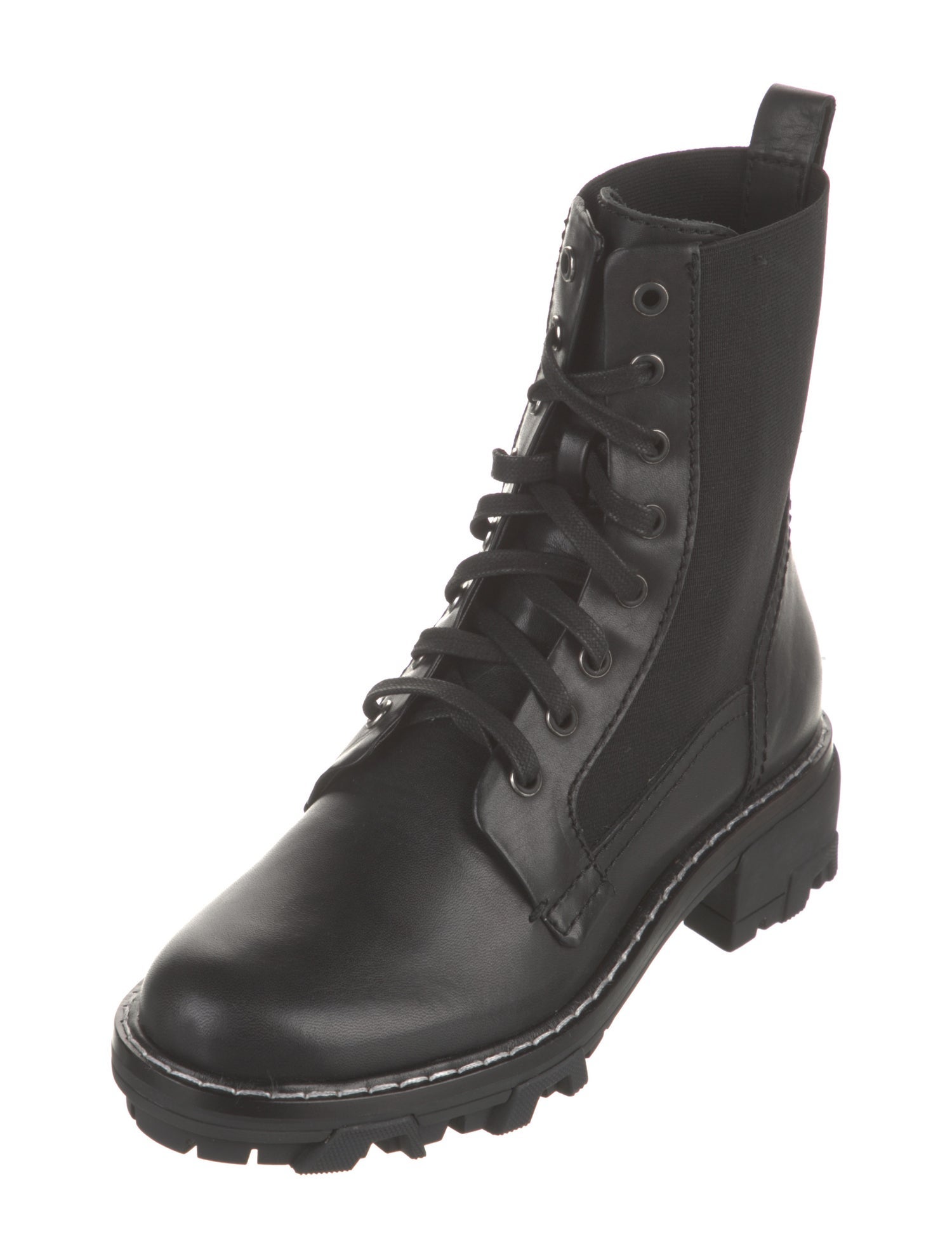Rag & Bone Leather Combat Boots